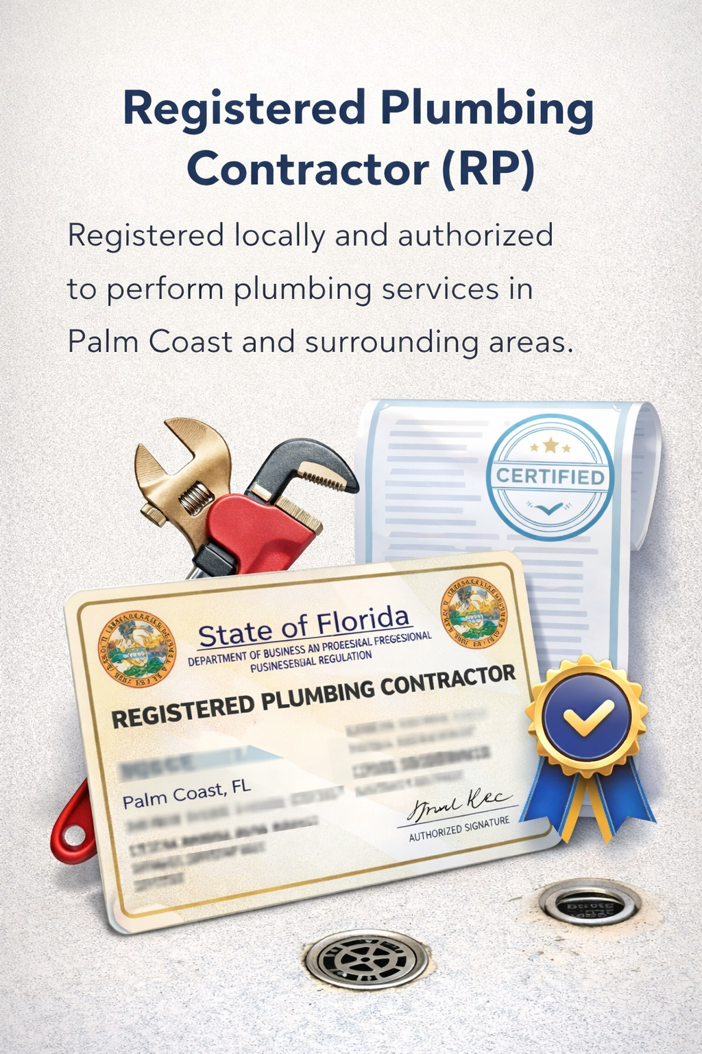 Registered Plumbing Contractor